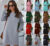 UK Ladies Long Sleeve Sweatshirt Dress Hooded Casual Mini Jumper Stretch Dresses