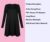 WOMEN LADIES LONG SLEEVE SWING DRESS FLARED A LINE SKATER DRESS TOP SIZE 8-26