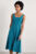 Seasalt Women’s Dress – teal Sun Gleam Jersey Midi Dress – Regular – Little Spon