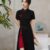 Short Sleeve Qipao Dress China-Chic Cheongsam Traditional Chinese Dress  Women