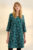 Seasalt Women’s Dress – teal West Pentire A-line Dress – Tall – Dried Allium Dar