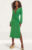 Simply Be Womens Green Midi Dress