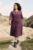 Seasalt Women’s Dress – purple Merrose Midi Dress – Regular – Logan Spot Dark He