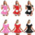 UK Women’s Wet Look PVC Leather French Maid Costume Tutu Dress Cosplay Clubwear