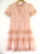 French Connection – Lace – Tiered – Mini Dress – Blush Pink – Size 10