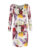 Dolce & Gabbana Charmeuse Sheath Dress In -Print Silk Women Multicolor M