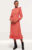 Nobody’s Child Womens Red Ditsy Maxi Dress