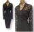 Karen Millen Forever Plunge Neck Lace Black Wiggle Pencil Occasion Dress UK 12