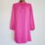 NEW Ex ASOS 10-18 Hot Pink Pleated Rear Tie Shift Dress Occasion Wedding