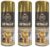 3 x 400ml METALLIC GOLD Spray Paint Aerosol Gloss Wood Metal Plastic paint