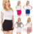 Womens Pencil Mini Skirt Stretchy Summer Elasticated Bodycon Sizes 8-22 PA11