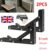 2X 8-12″ Camper Folding Table Brackets Extension Shelf Hinges Campervan Caravan