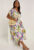 * Matalan BNWT Papaya Curve Floral Print Plisse Dress Sz 24 Summer (ST91)