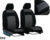 FORD FOCUS MK3 2011 ON UPHOLSTERY FABRIC FRONT UNIVERSAL SEAT COVERS