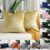 Luxury Crushed Velvet Cushion Cover Plain Pillow Case Home Decor 16″ 18″ 20″ 22″