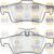 Brake Pads Set For Ford Kuga MK2 1.6 EcoBoost Rear Napa 1683374 1753860 1765765