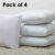 4x Hollowfibre Cushion Pads Inner Inserts Scatters Filler Deep Filled Cushions