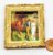 Dolls House Gold Framed Picture Of A Romantic Walk Tumdee 1:12 Scale Art