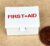 Dolls House Empty Metal First Aid Tin With An Opening Lid Tumdee 1:12 Scale Box