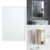 Frameless Mirror Bathroom Beveled Wall Mount Mirror Vertical/Horizontal 3 Sizes