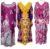 Free size floral Printed Kaftan Dress Summer beach cover up