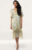 Hope & Ivy Womens Yellow Midi Dress