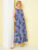 ANTHONY RICHARDS Maxi Sun Dress Sleeveless Crinkle PURPLE FEATHER 22/24 to 34/36