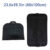 2x Zip Up Hanging Suit Dress Coat Garment Bag Clothes Cover DustProof Storage UK