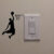 Basketball Player Dunk wall Stickers Switch Decals Home Decorative Vinyl Living