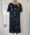 Fat Face Simone Dress Foil Palm Print Size 12L Pockets New