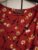 Red Floral Tea Dress Bonmarche Size 20 Short Sleeve Mini