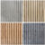 Wooden Slat Panelling Wallpaper 3D Wood Panel Faux Effect Stripes Feature.Decors