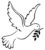 BIRD OF PEACE DOVE VINYL DECAL STICKER HOME/CAR/VAN/WALL/DOOR/LAPTOP/WINDOW