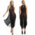 Gothic Punk Women’s See-through Dress Sleeveless Mesh Dresses Party Nightclub