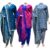 Indian Pakistani Women’s Printed Crepe Suit Dress Stitched Salwar Kameez Shalwar