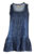 Clove Jeans Denim Short Dress Women Sleeveless Feminine Tunic Plus Size 10-26