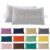 2 X SUPER KING SIZE PILLOW CASES (PAIR) HIGH Thread Count 260  (19″ x 36″)