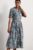 Seasalt Women’s Dress – blue Charlotte Dress – Petite – Painterly Field Wade