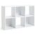 Home Squares 6 Cube Storage Unit – White