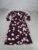 Lauren Ralph Lauren Bodycon Dress Womens 10 Purple Floral Long Sleeve New