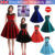 Women’s Retro Vintage Rockabilly Swing Dress Womens 1950s/60s Evening Party Prom