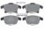 Brake Pad Set, disc brake for LINCOLN FORD AUSTRALIA FORD (CHANGAN) FORD,