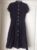 Nicole Farhi Dress, With Pockets, Black, Cotton & Silk, Size 8