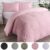 Luxury Seersucker Duvet Cover Set Geo Pillowcase Quilt Bedding Double King Size