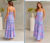 Women’s Casual Basic Spaghetti Strap Maxi Dress Sleeveless Summer Strips Dresses