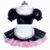 Anime Sissy girl Maid Lockable PVC Dress cosplay Costume CD/TV Tailor-made