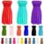 Womens Summer Strapless  Mini Dress Ladies Sheering Boob Tube Gather Bandeau Top