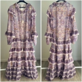 NWT Flounced Tunic Dress Medium Unlined Measurements XS M L