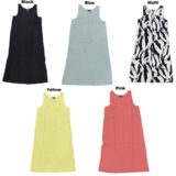 DKNY Women’s Lightweight Breathable Side Slits Pullover Soft Linen Dress