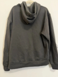Hoodrich Grey Zip-Up Hoodie Size M